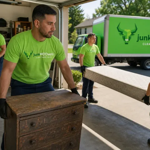 junkMOOvers four-person crew for estate cleanouts in Chicago