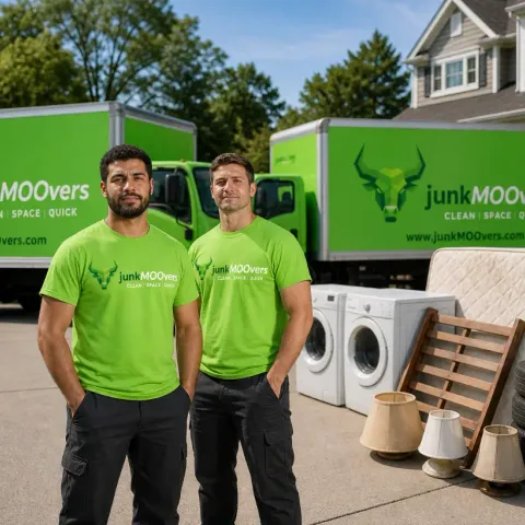 junkMOOvers crew doing an office cleanout in Chicago
