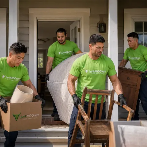 junkMOOvers crew clearing out an apartment in Chicago
